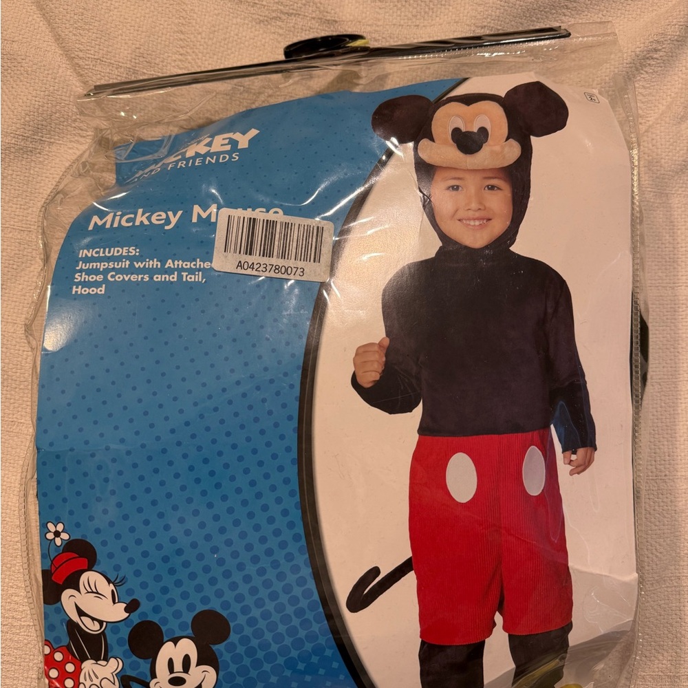Spirit Mickey Mouse Toddler Costume - Red and Black